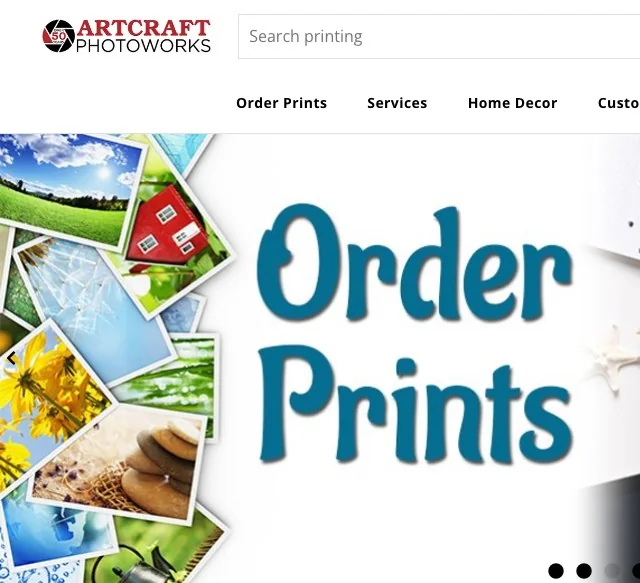 Artcraft Photoworks, a photo printing business that shares the name but is unrelated to ArtCraft's software.