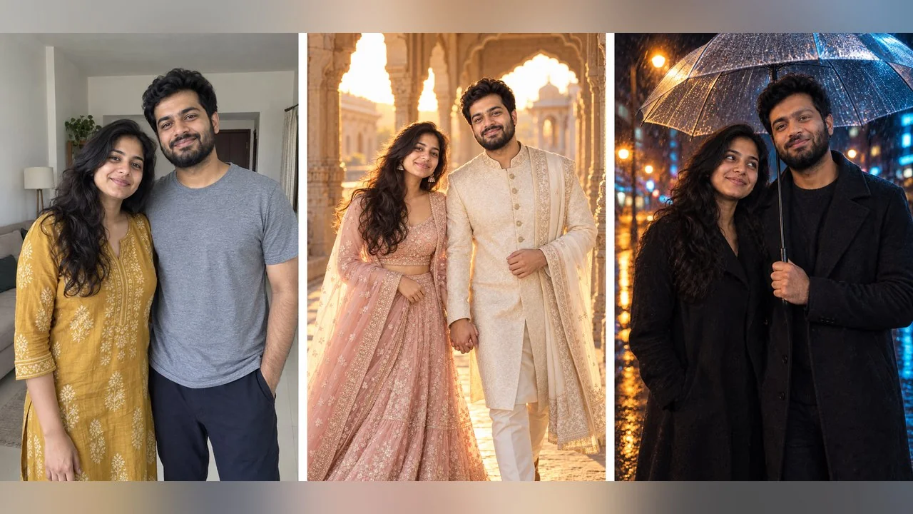 Couple AI Photo Prompts: 14 Pre-Wedding and Date Looks
