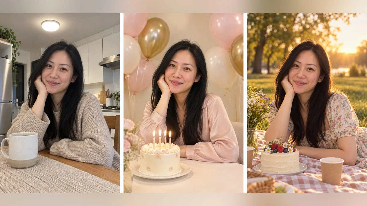 Birthday AI Photo Prompts: 14 Looks With Example Renders