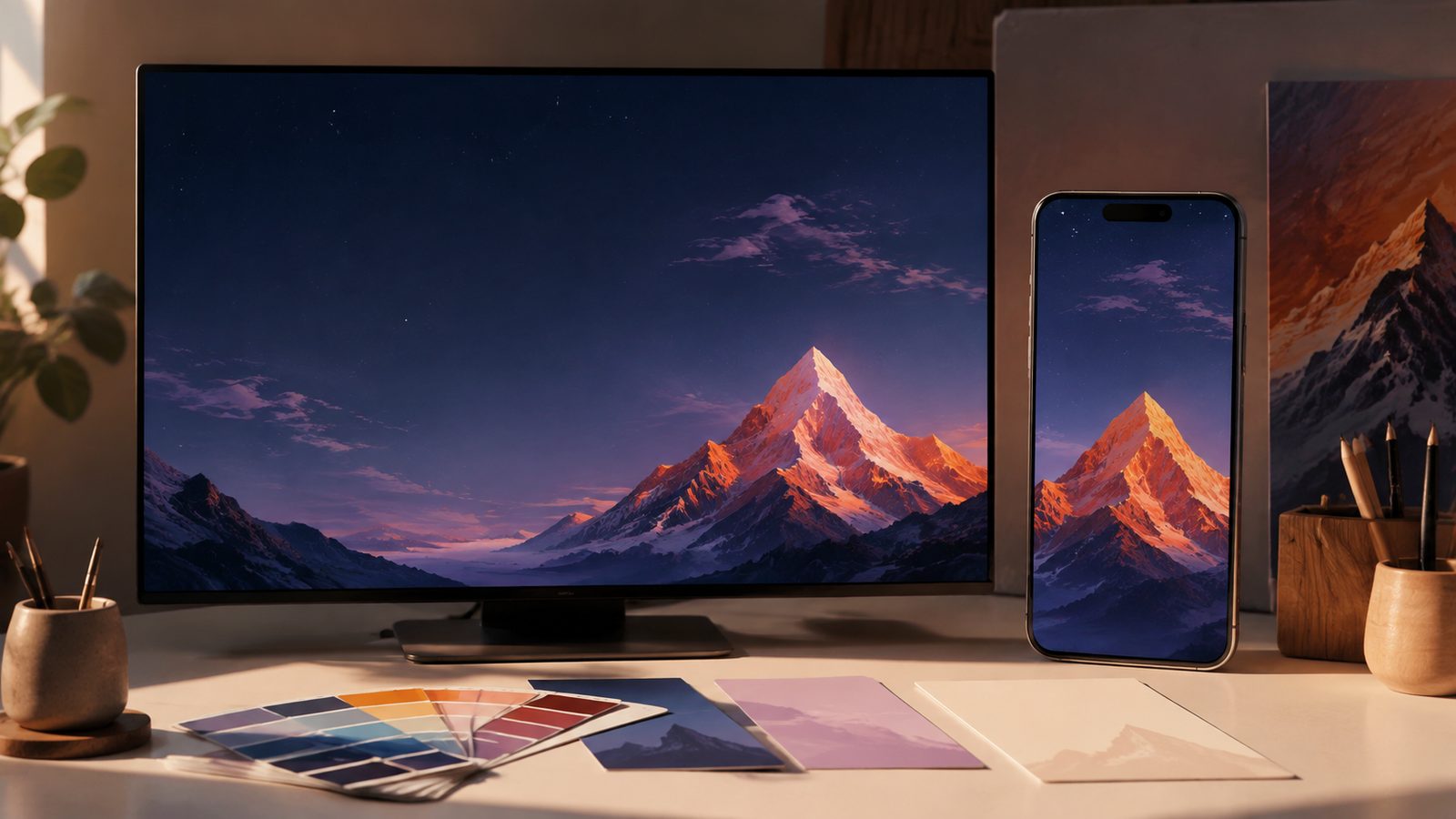 AI Wallpaper Generator: 4K Desktop and Phone Wallpapers