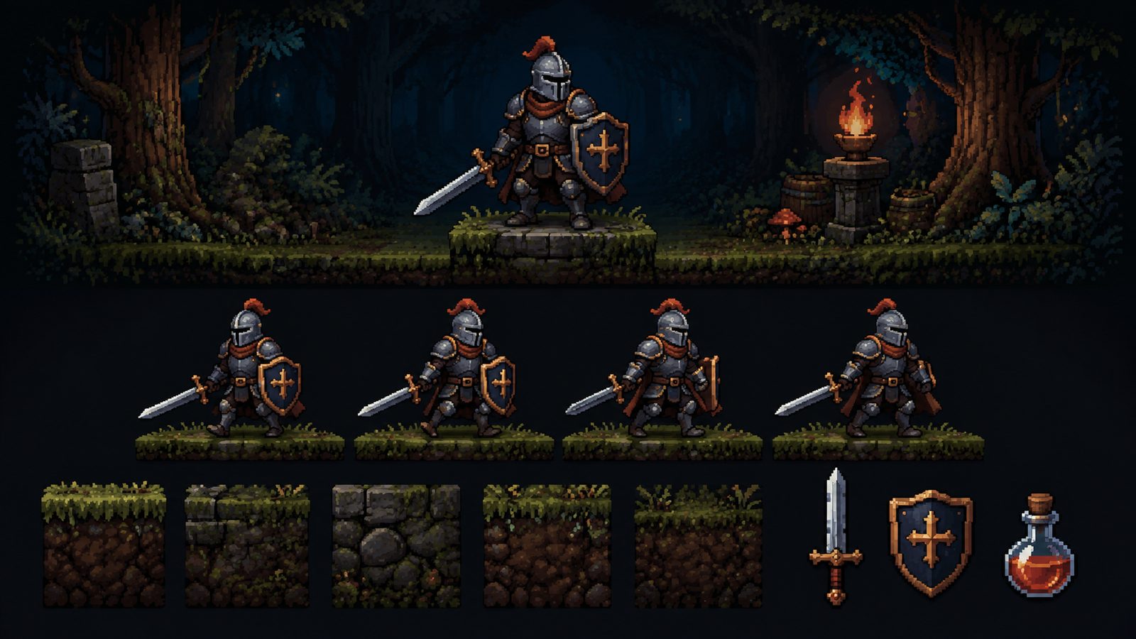AI Pixel Art Generator: Make Game-Ready Sprites and Tiles
