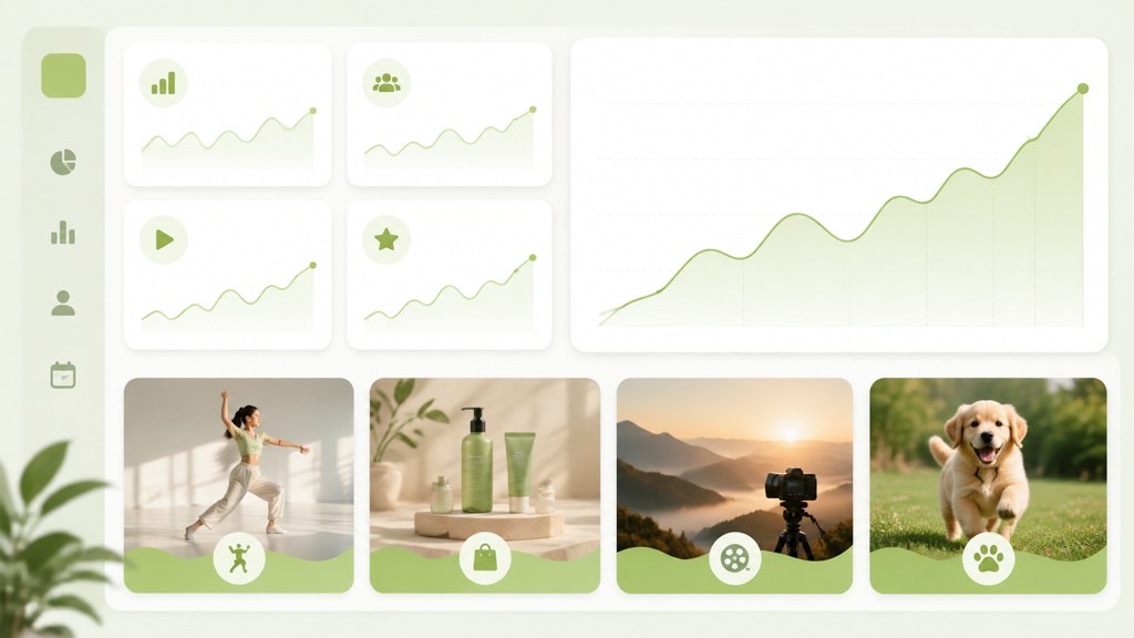 Result: a trends dashboard mock