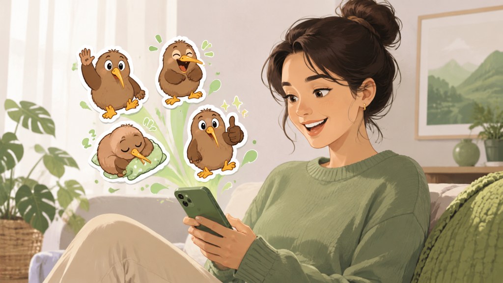 Concept: making a chat sticker pack