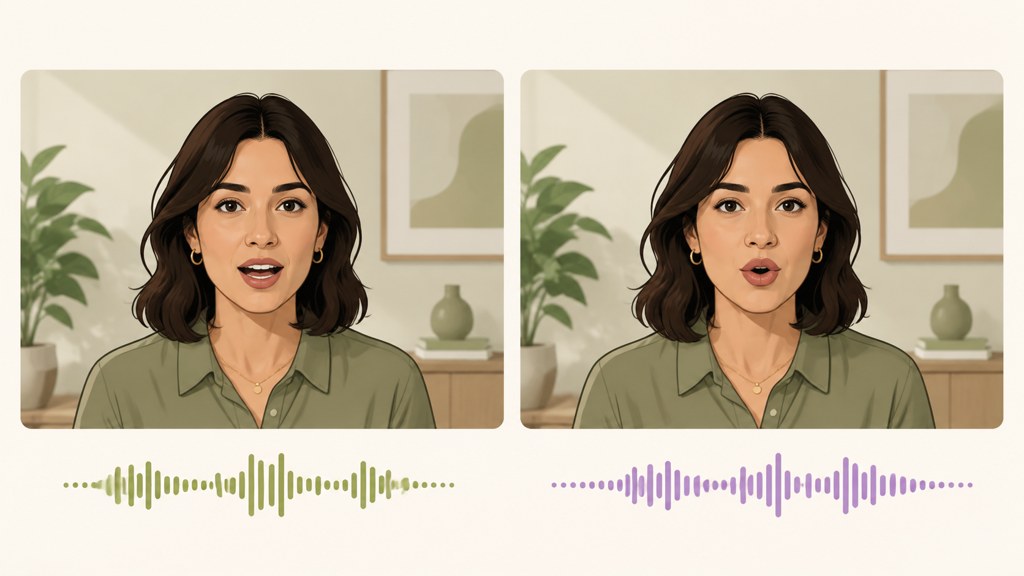 Result: dubbed video with lip sync