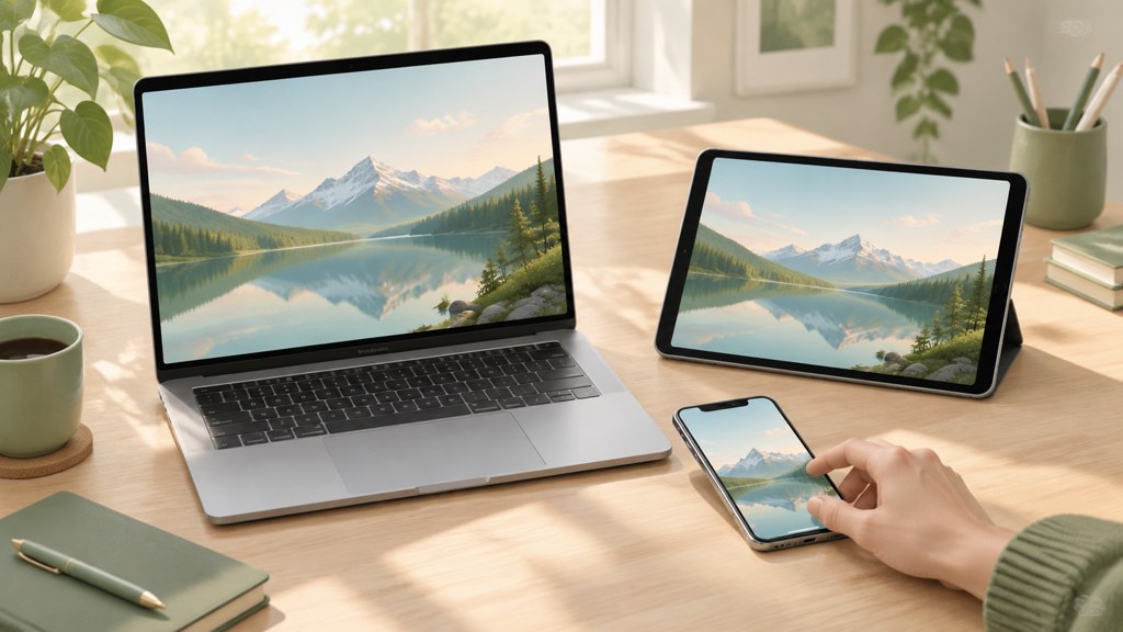Concept: custom wallpapers for every screen