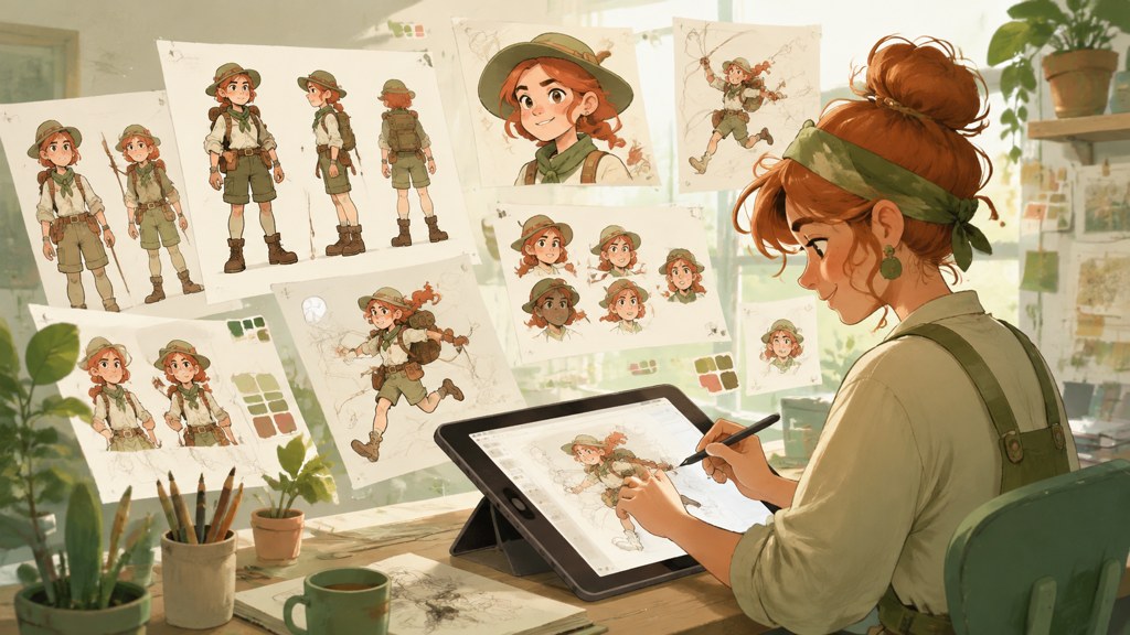 Concept: designing an original character