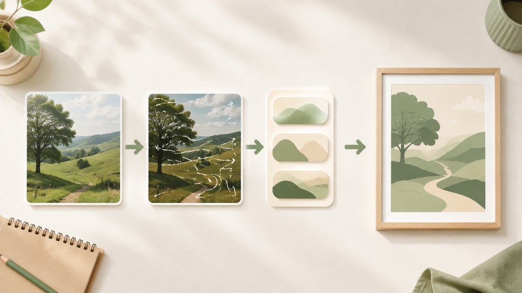 Workflow: photo, motion prompt, model choice, render