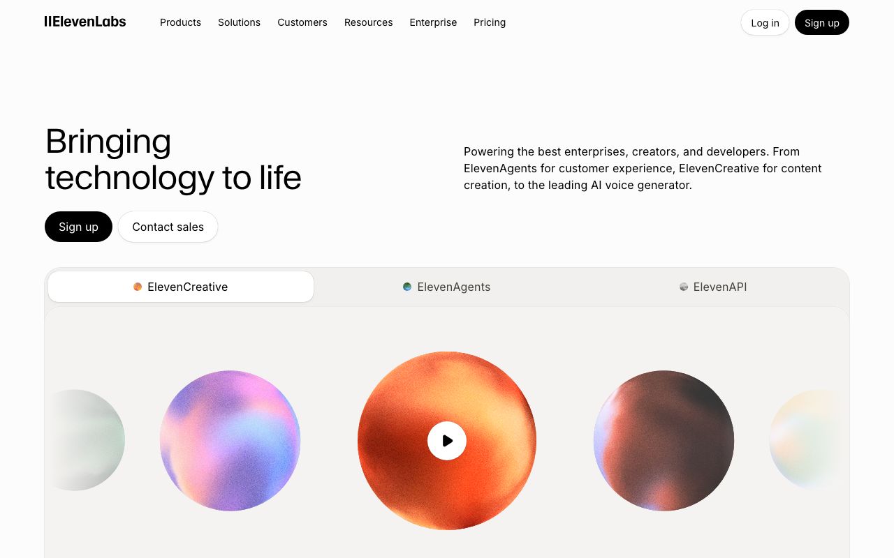 ElevenLabs' home page on 5 September 2026; the free tier carries no commercial license, which matters once a channel is monetized.