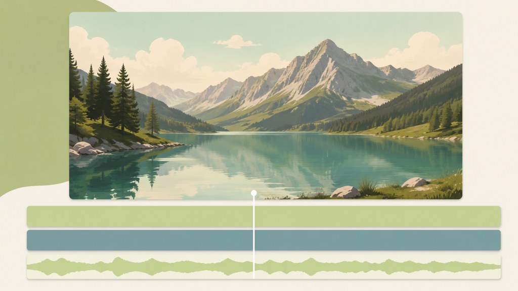 Result: a polished edit timeline