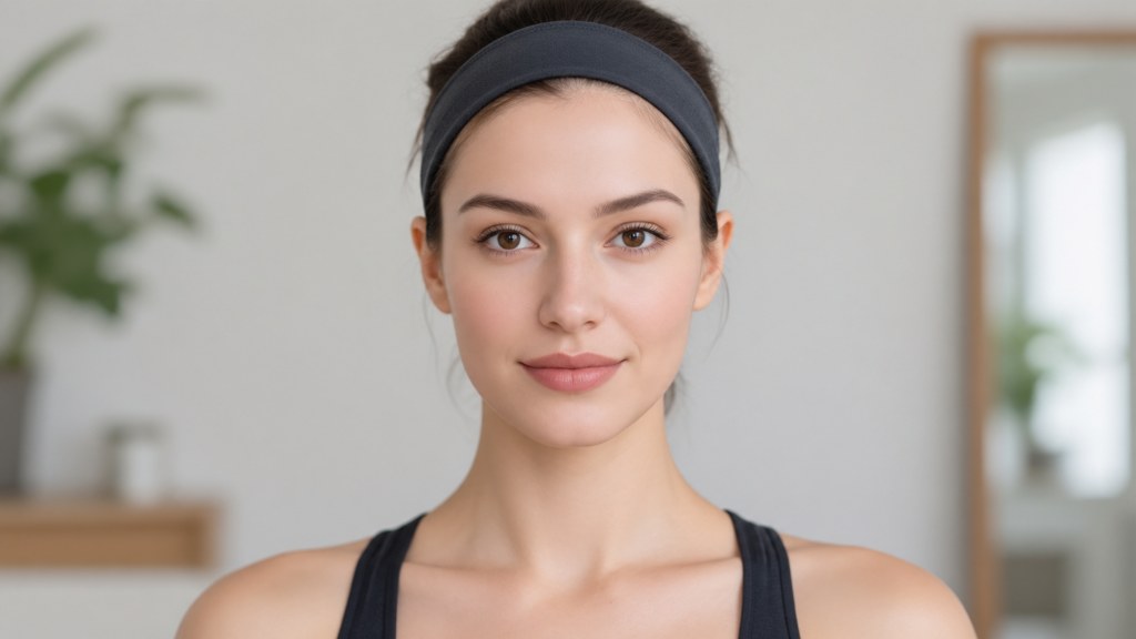 The input that makes a preview usable: front on, hair back off the face, flat light, plain wall.