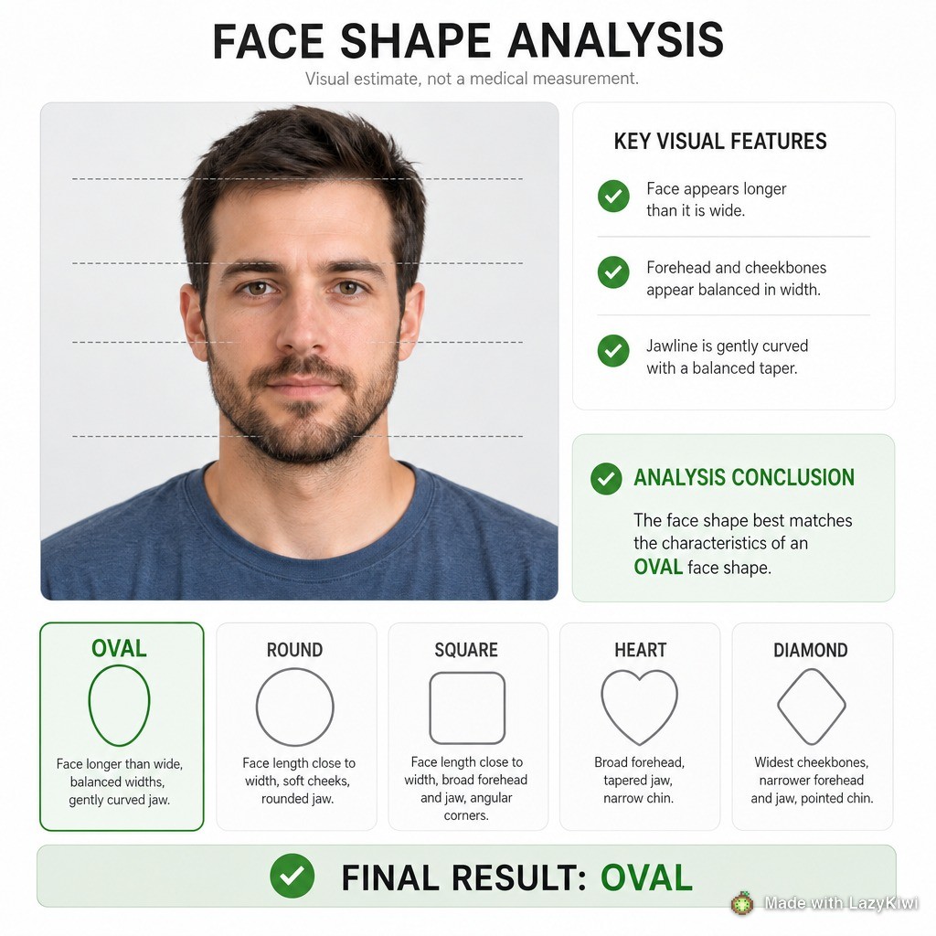 Run three, a studio headshot rendered square at 1K for 13 credits, reaching the same conclusion again.