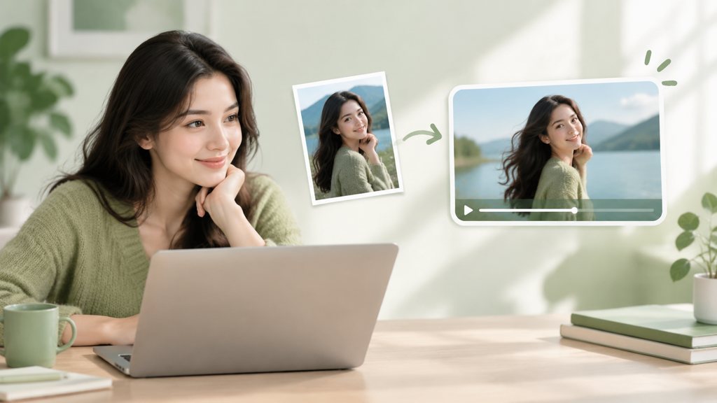 How do you make an AI photo video that does not look weird
