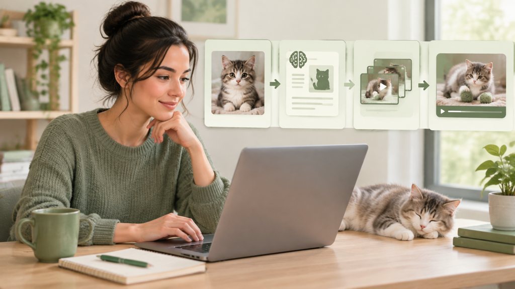 How to make an AI cat video step by step