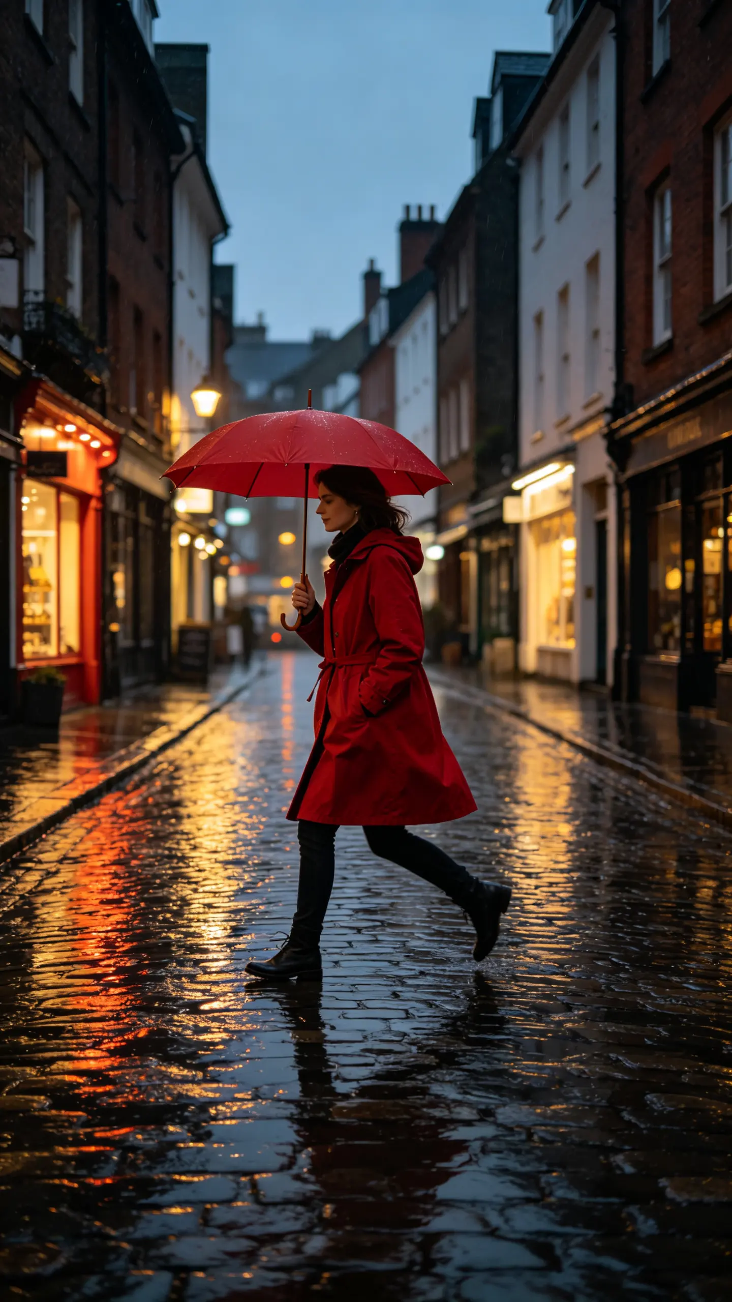 A street shot the weather never allowed