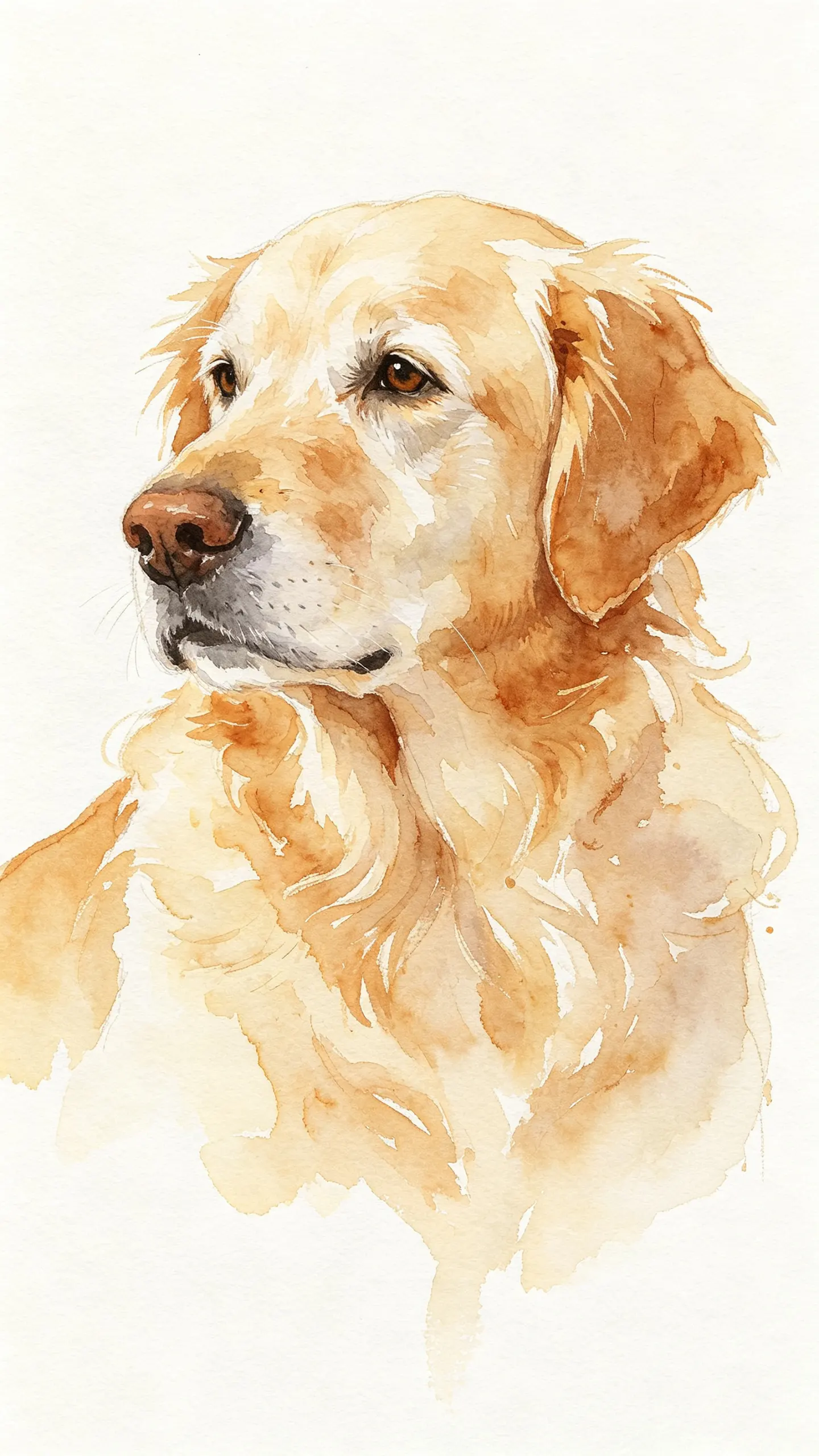 A portrait of an animal that has died