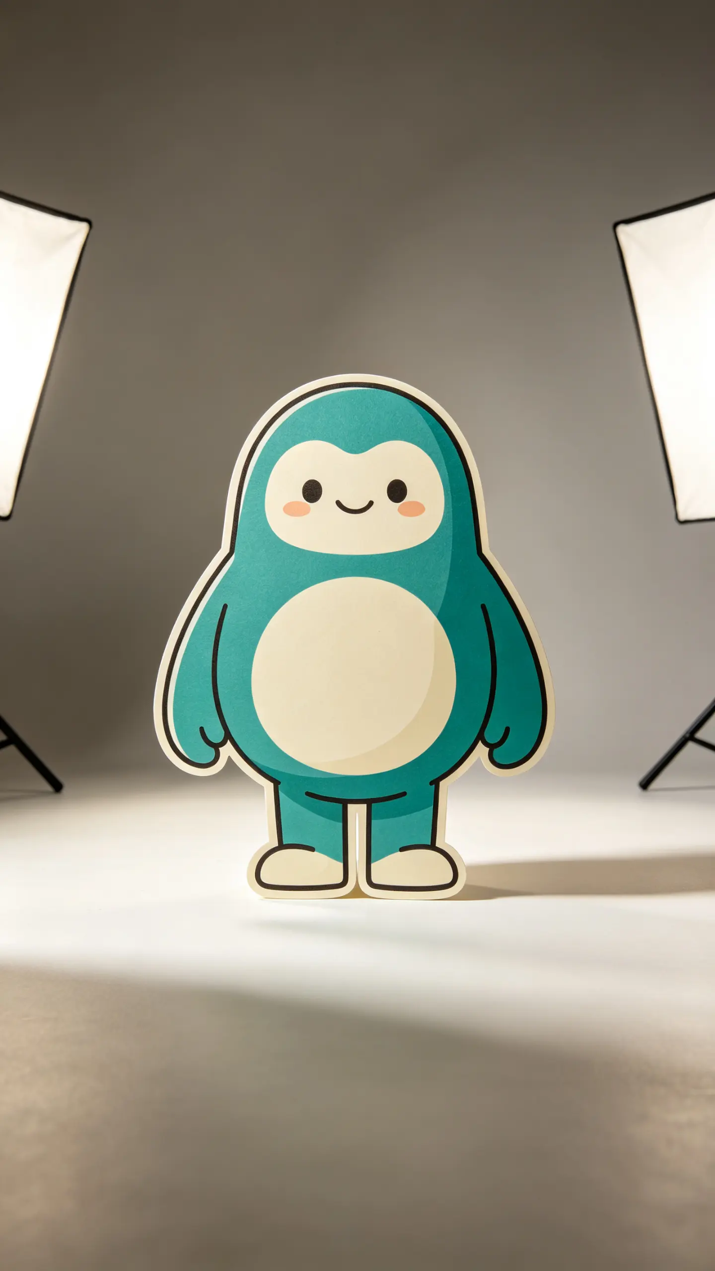 A brand mascot that moves
