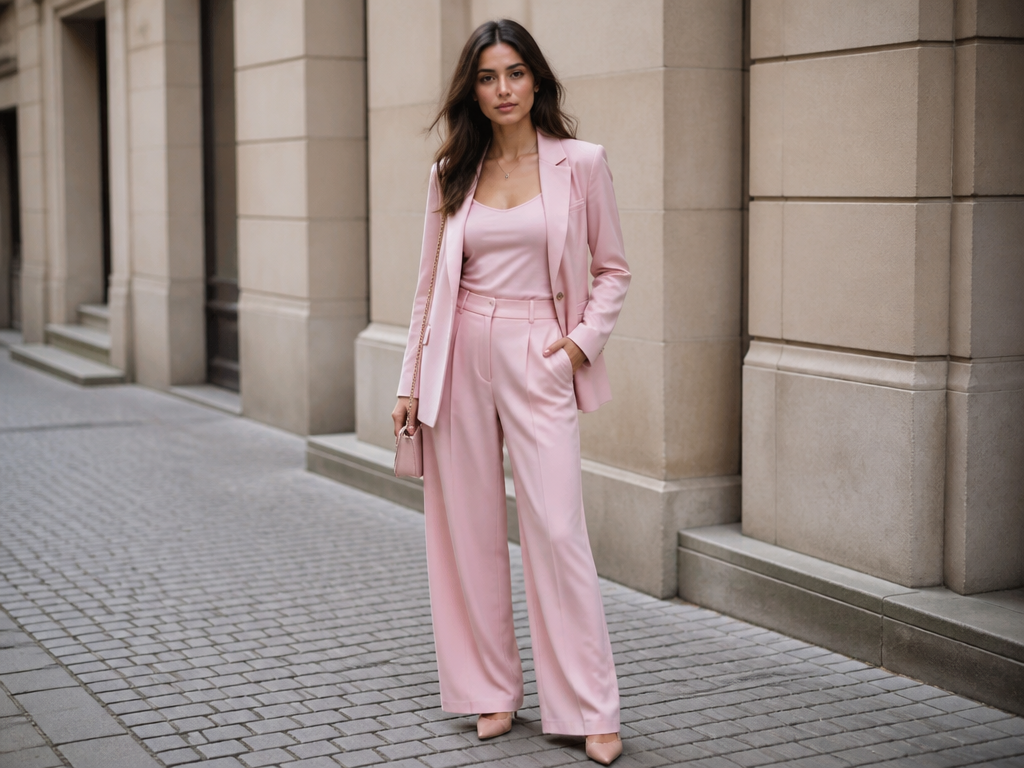 Pink Coordinated OOTD