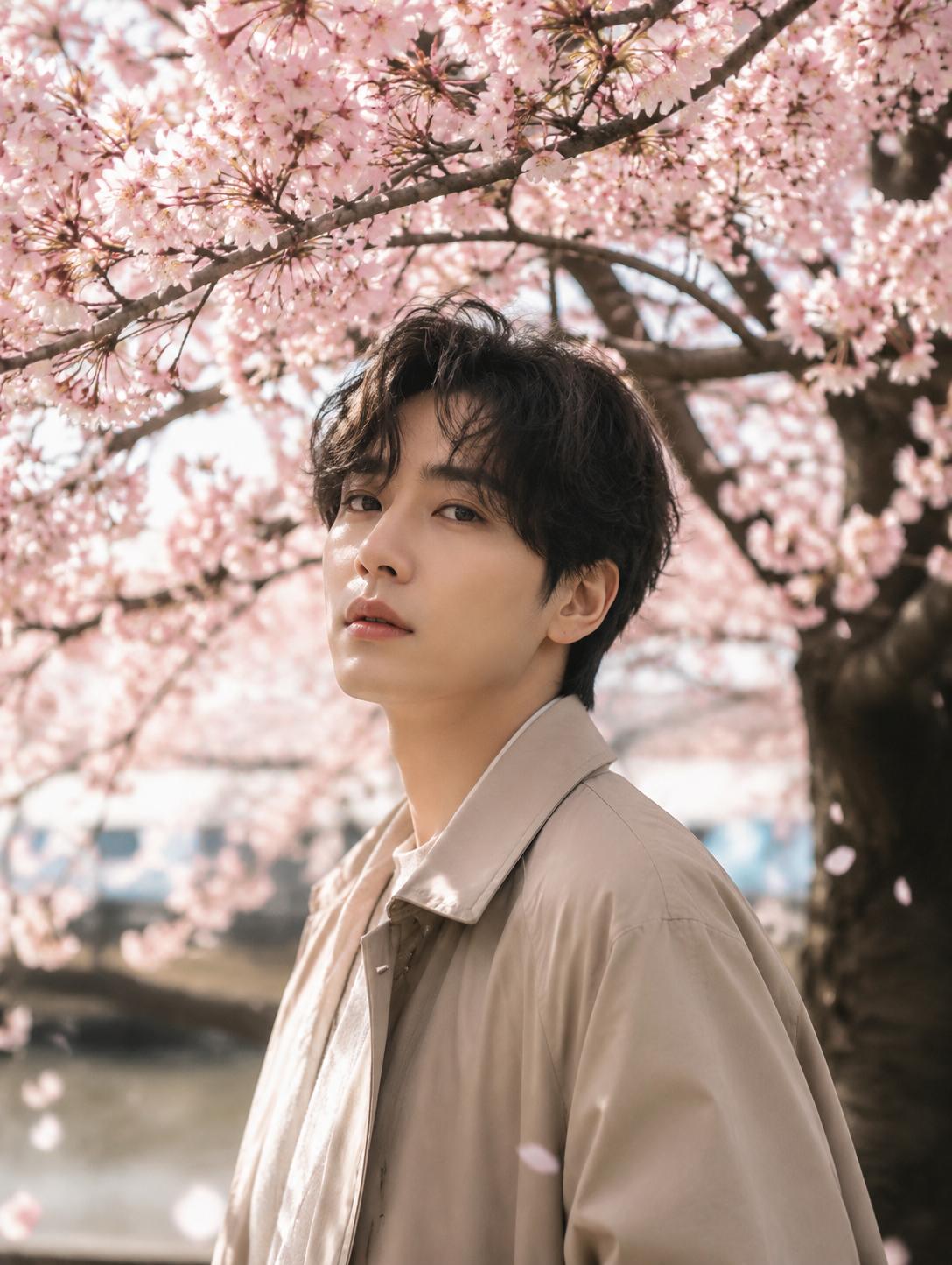 Cherry Blossom Portrait After