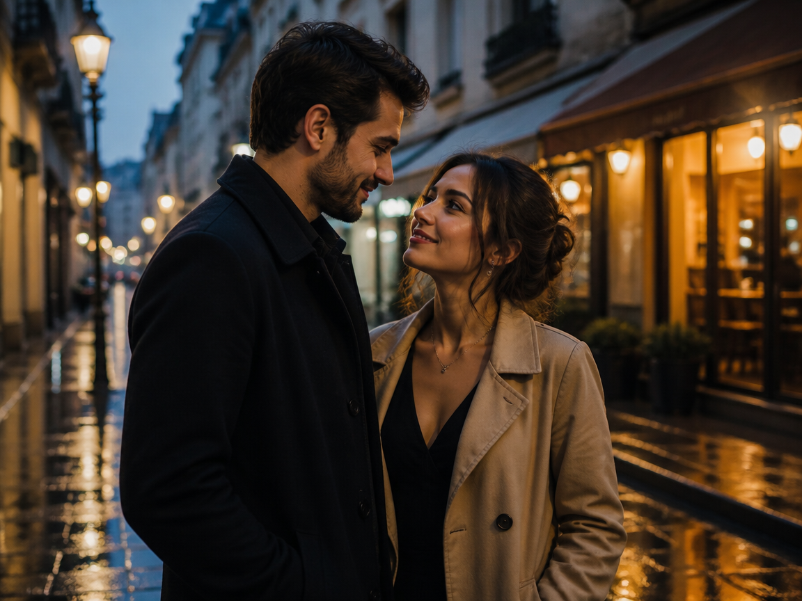 Romantic Two-Person Portrait