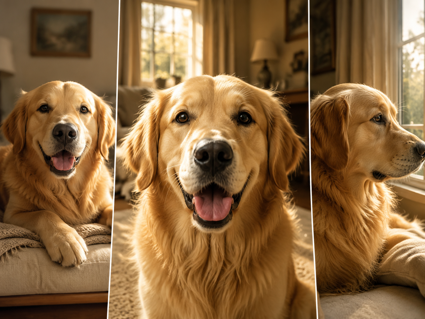 Three-Photo Pet Collage