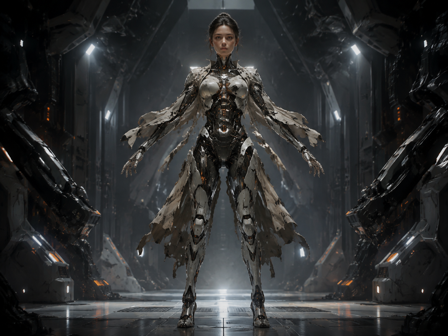 Sci-Fi Machine Body Unfold