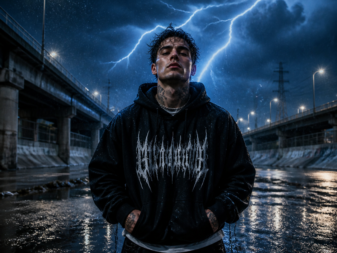 Dramatic Thunder Push-In Portrait