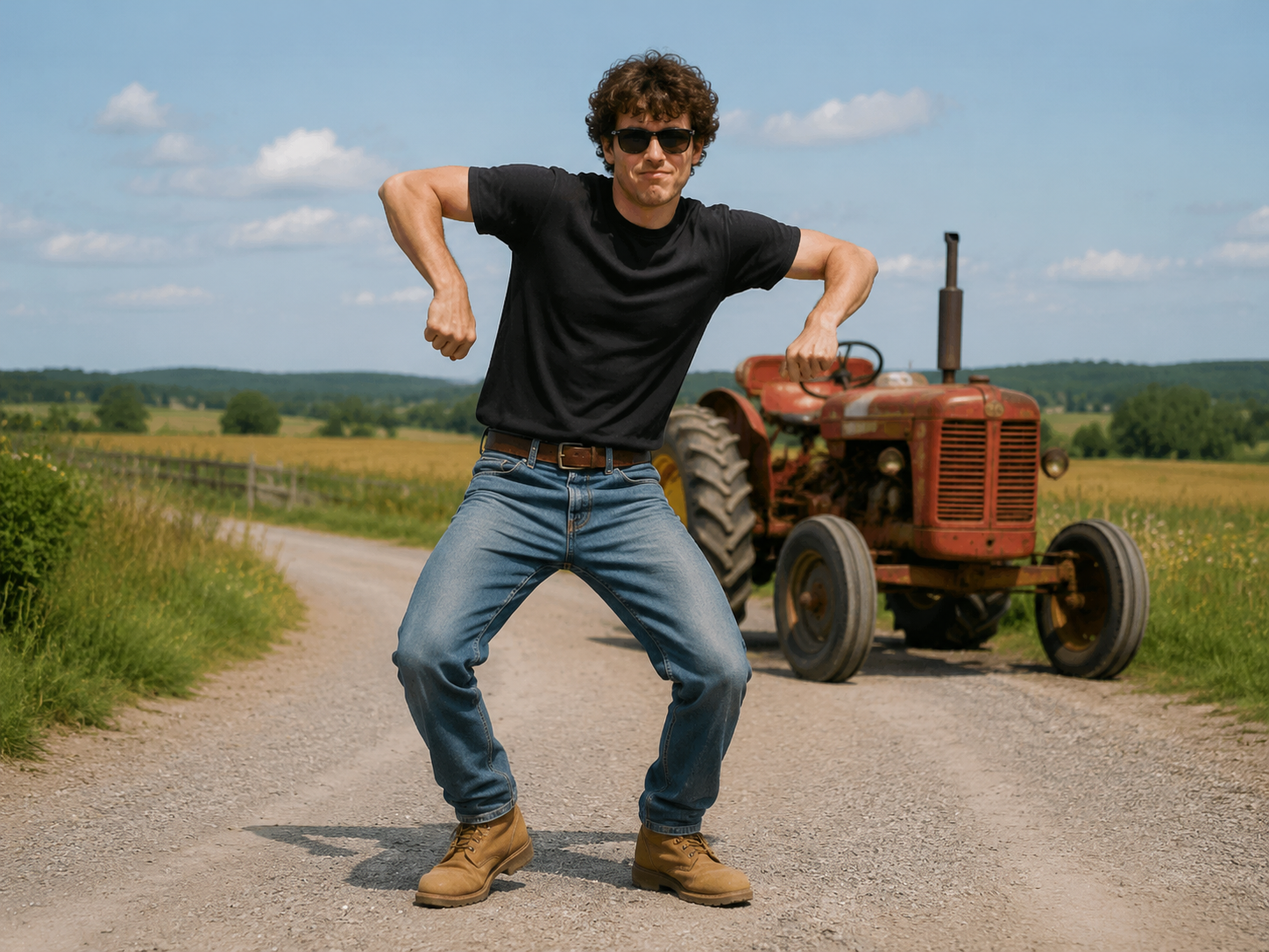 Viral Tractor Dance Meme