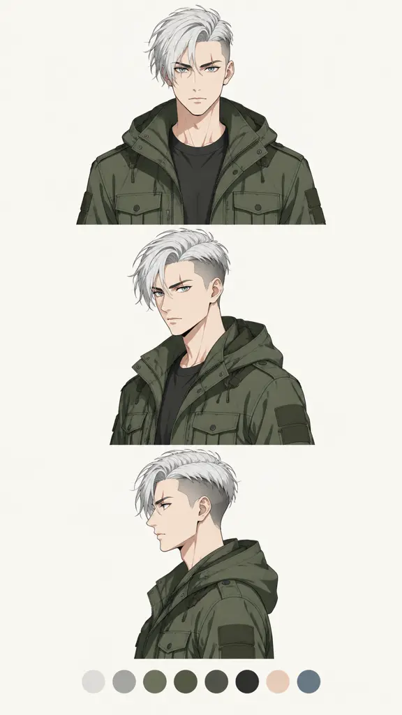 A reference sheet you can hand to an artist