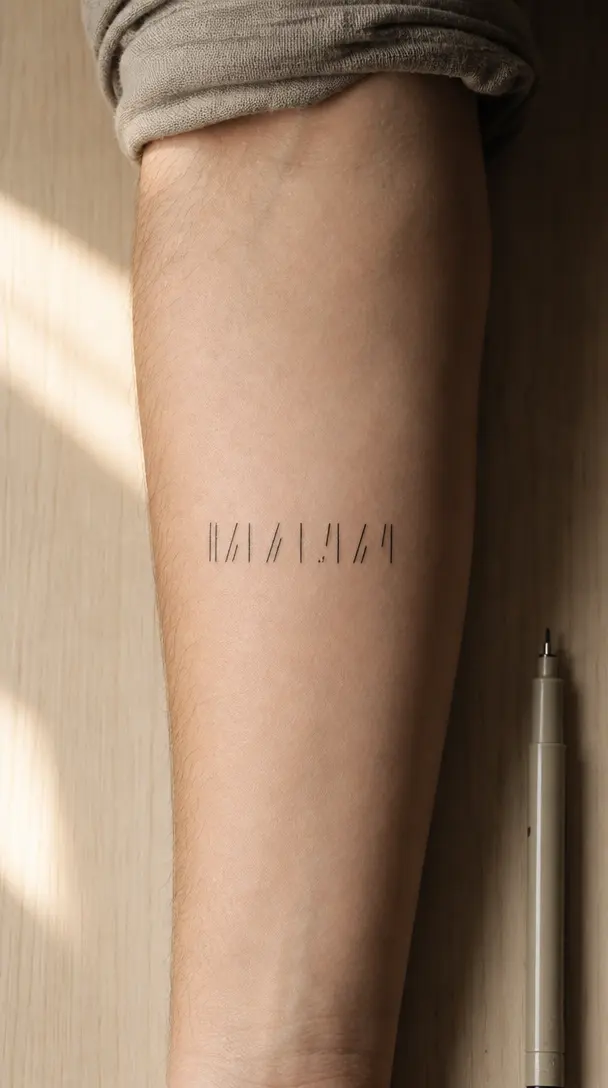 Meaning: dates, initials and coordinates
