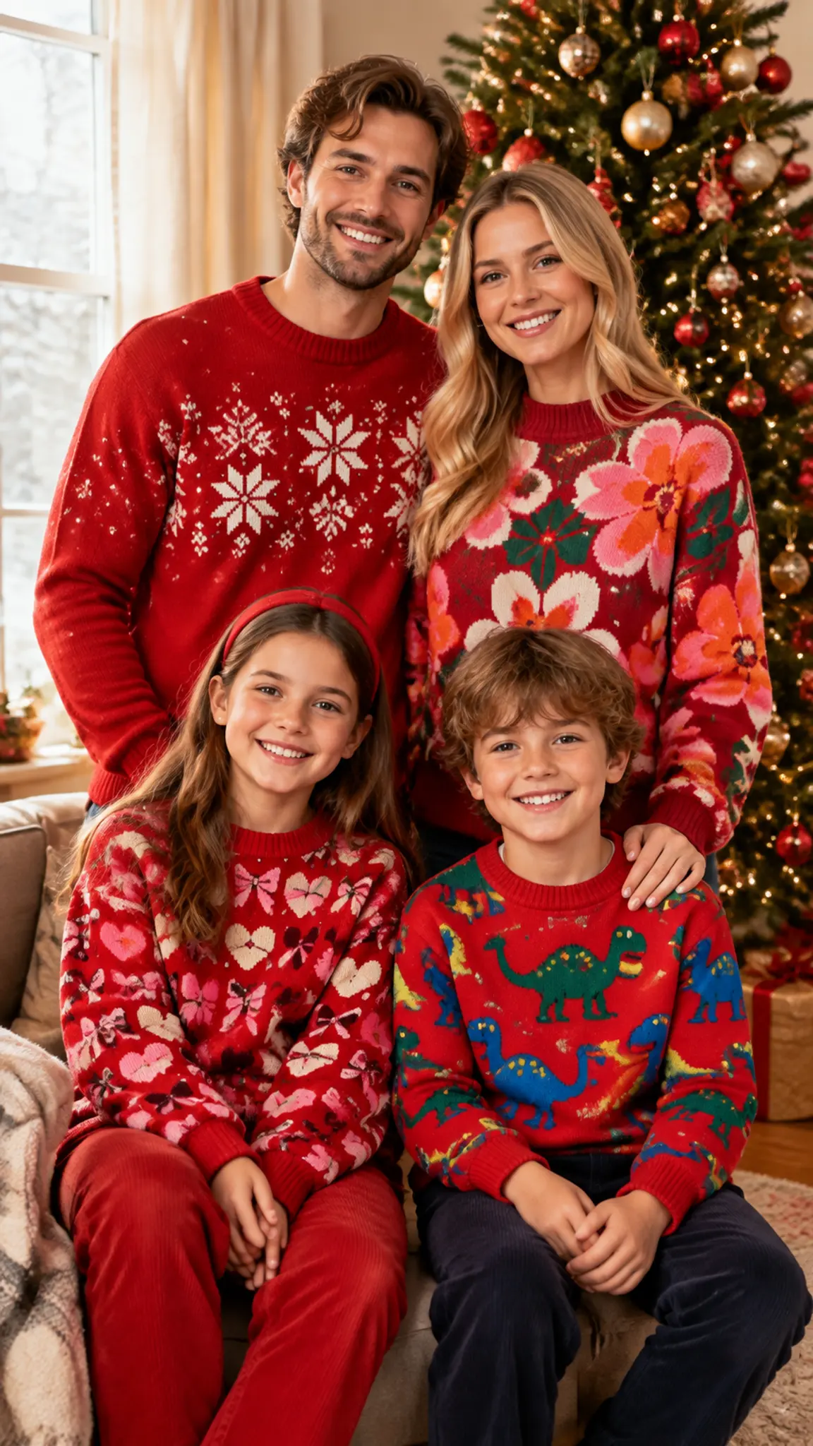 Family Photo Outfits Template before