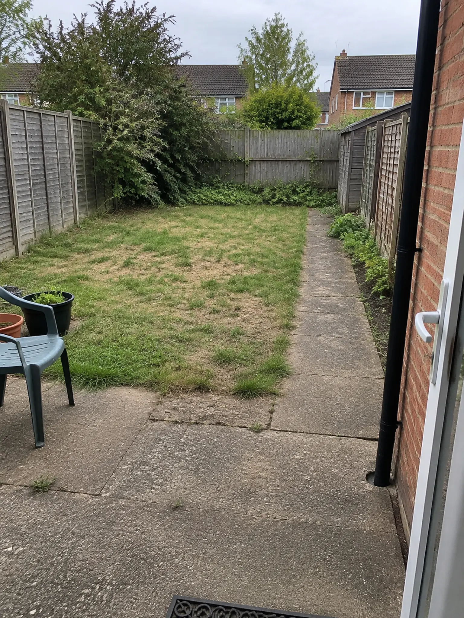 AI Landscape Design Before