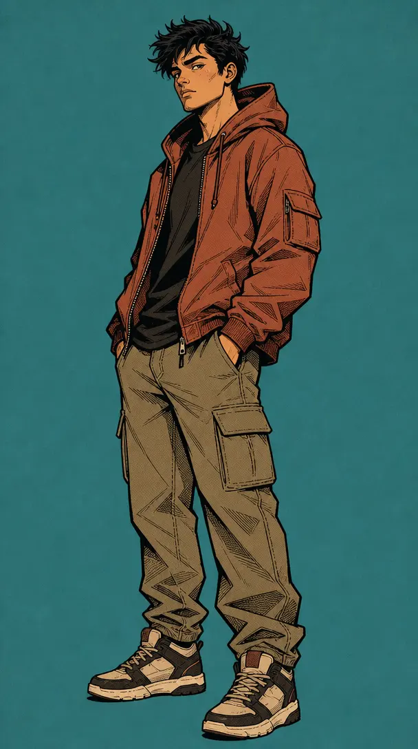 A reference frame before a full comic
