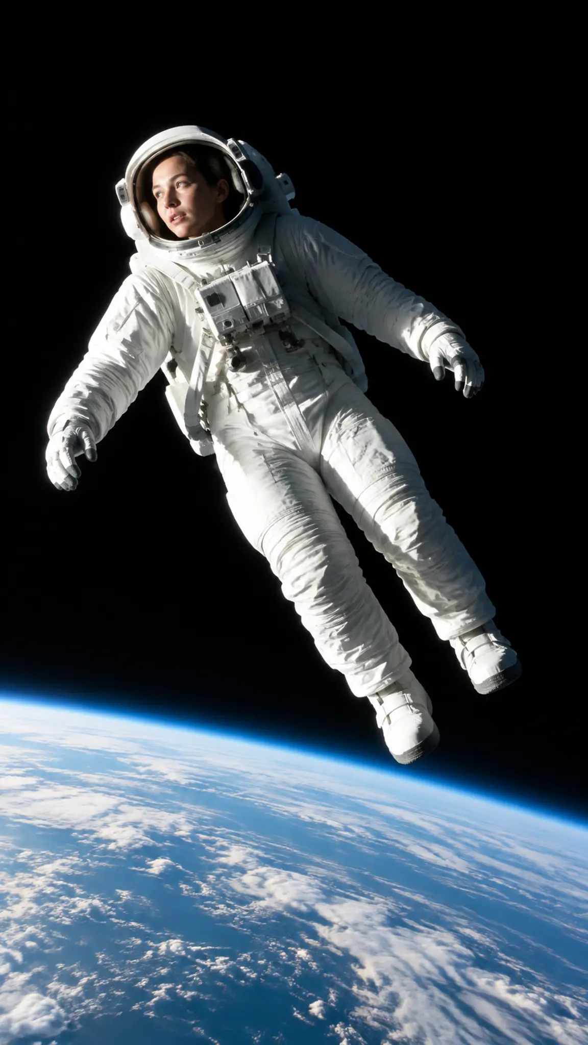 Floating in Space