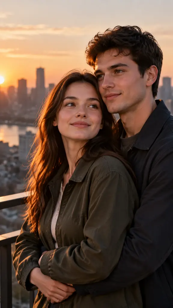 Long-distance couples