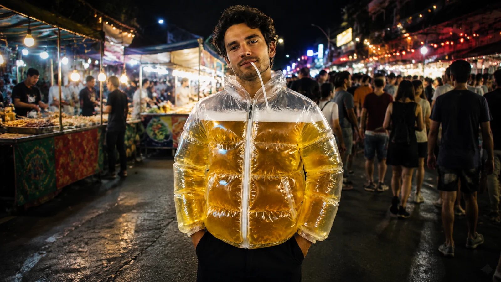 AI Beer Costume After