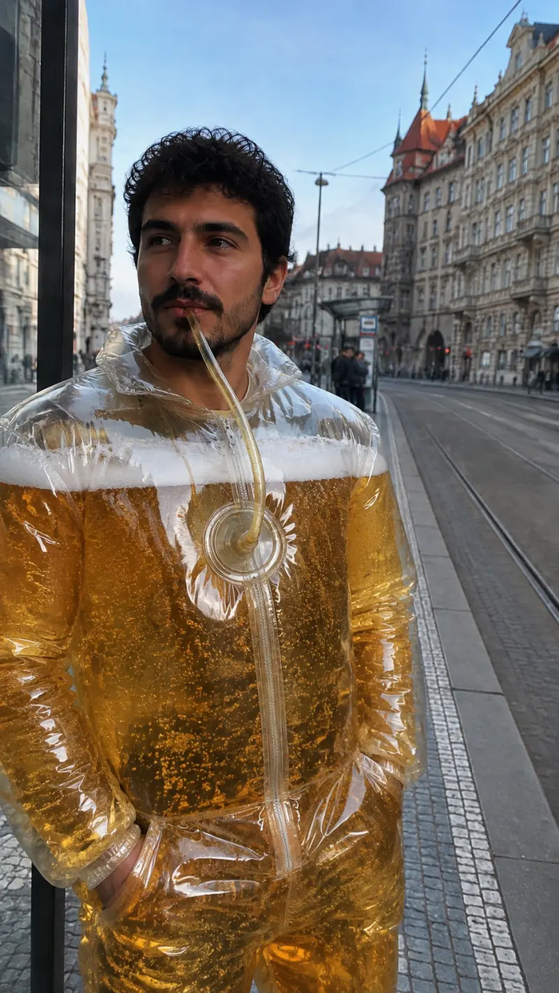 AI Beer Costume