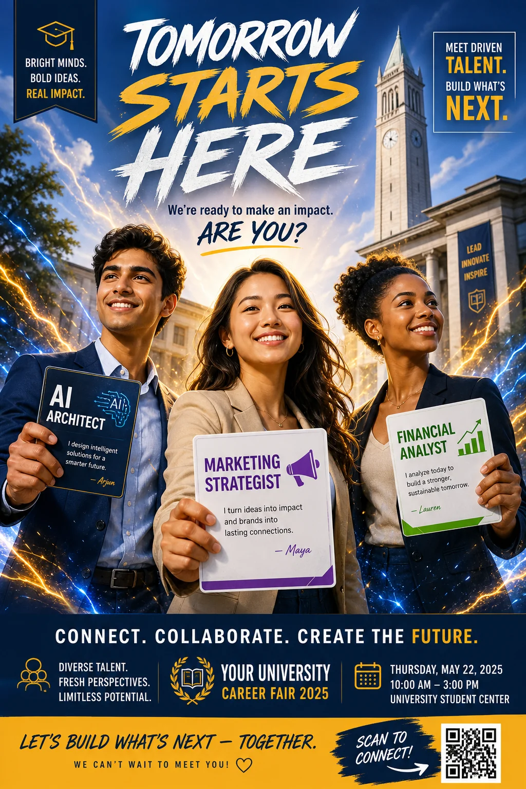 University Career Fair Promotion