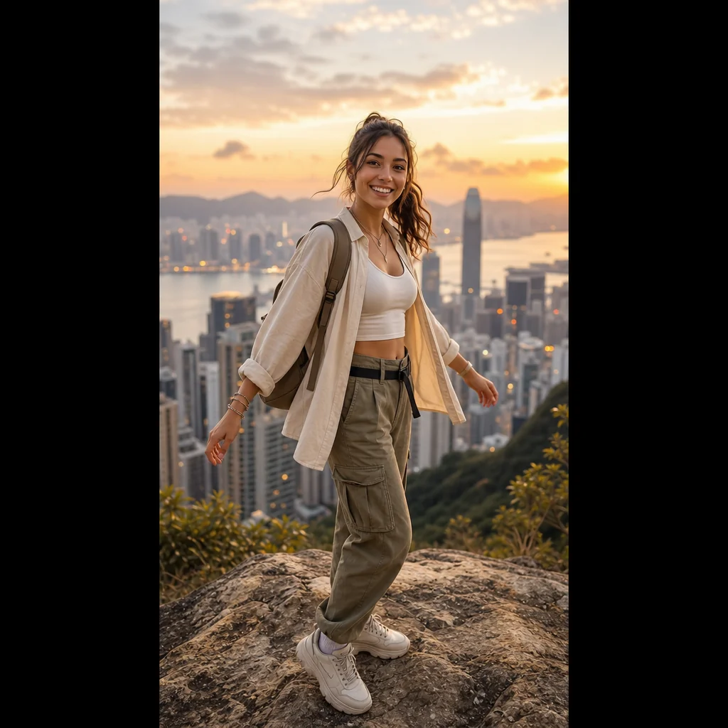 Travel View Outfit Flip