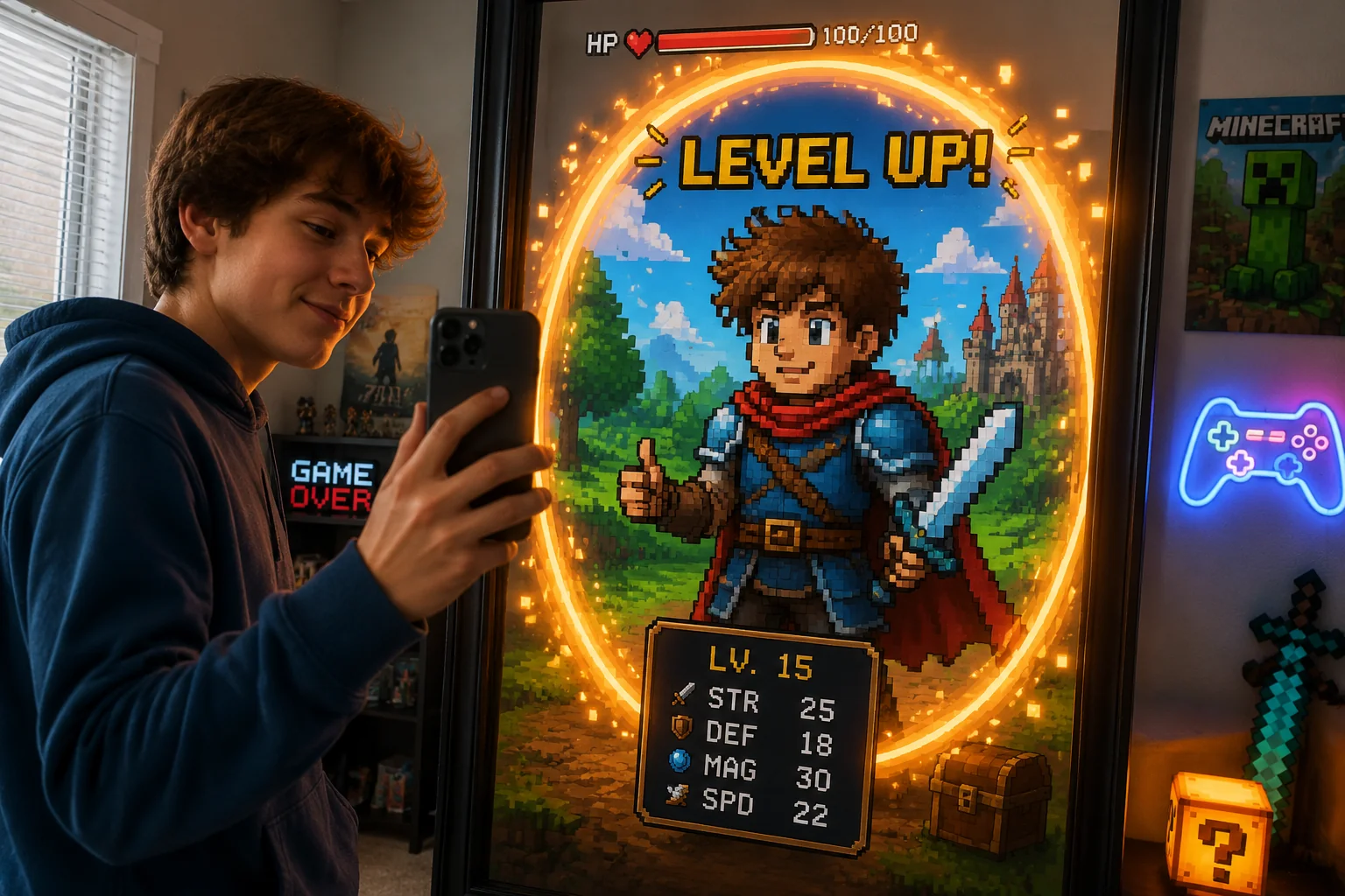Instant Game Character