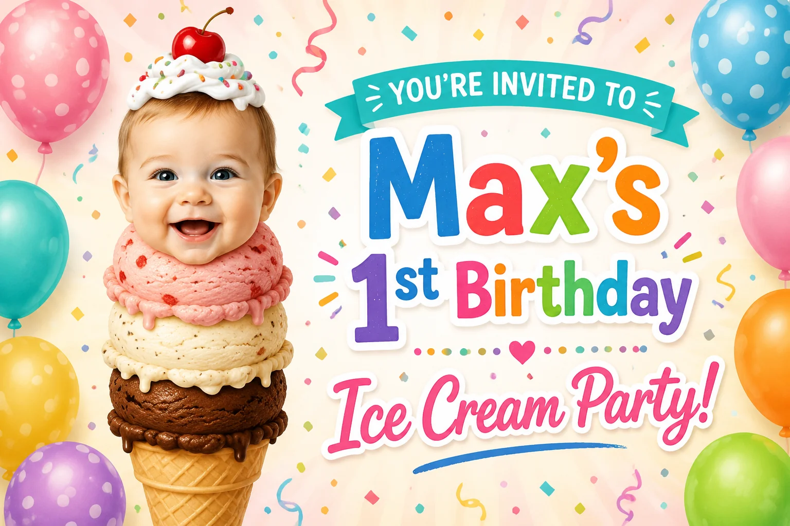Birthday Invitation Design