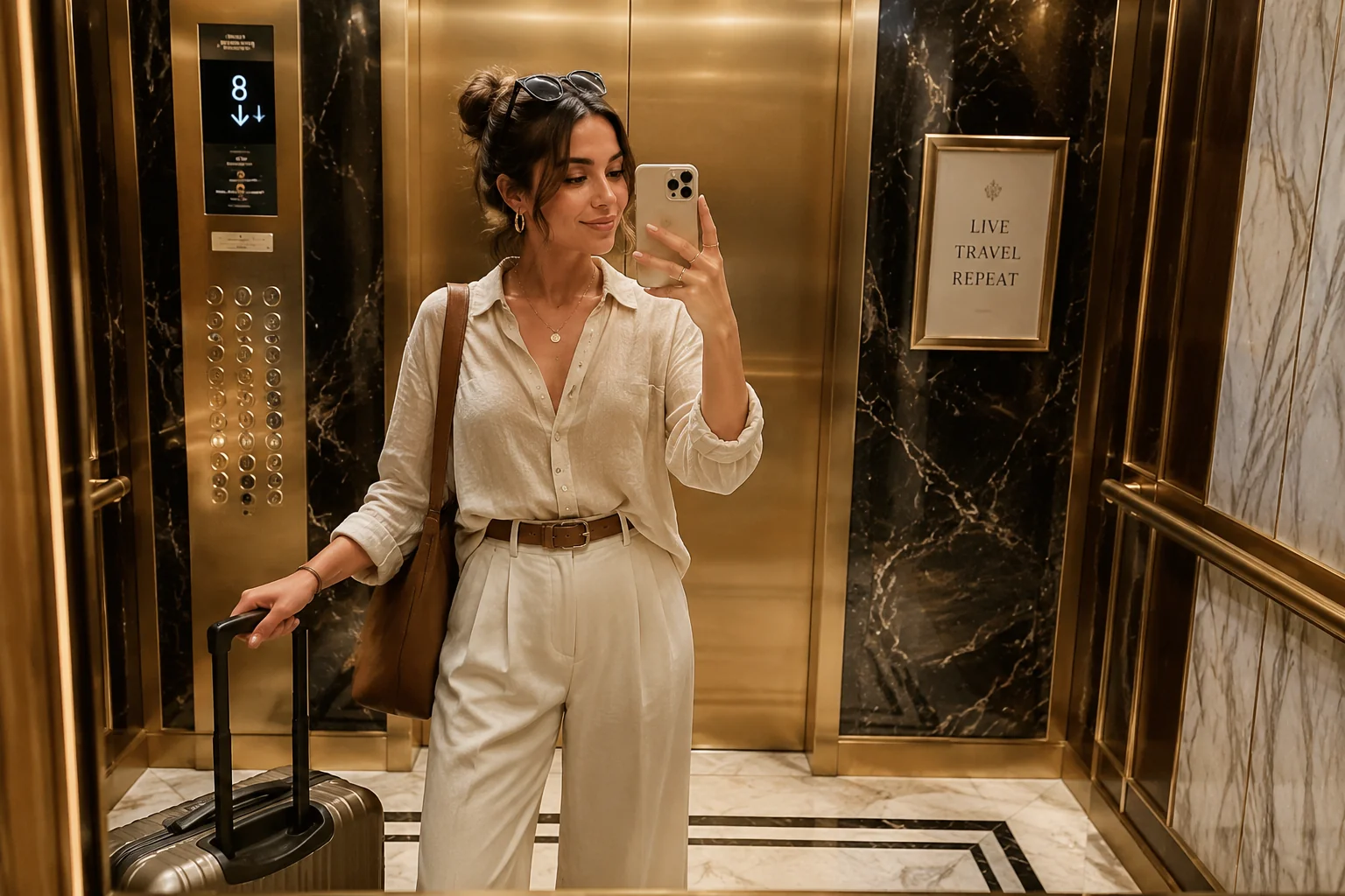 Hotel Elevator Moments