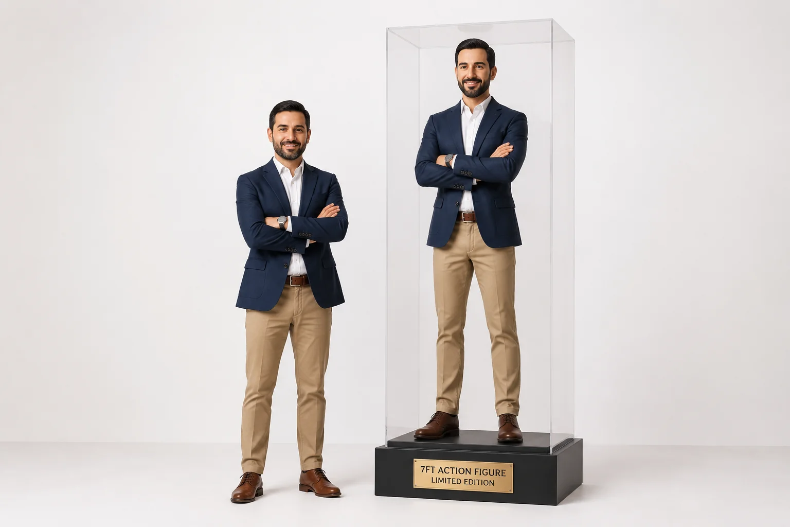 Creative Portrait with Mini-Me