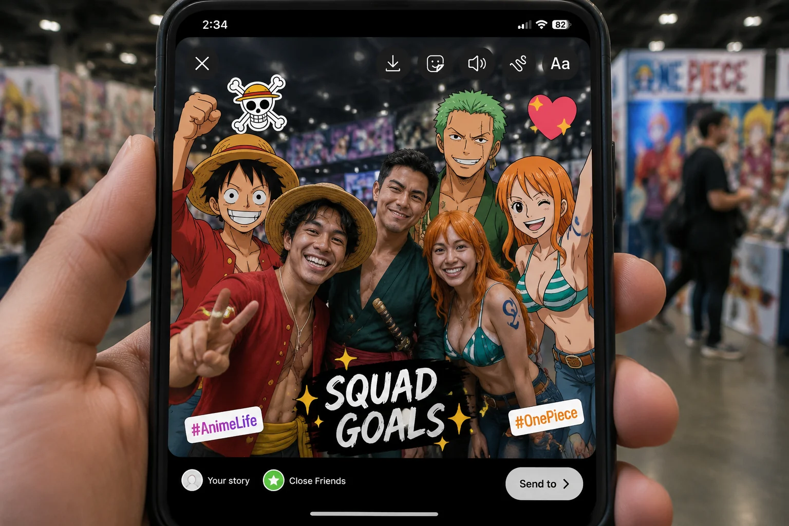 Cosplay Crew Selfies