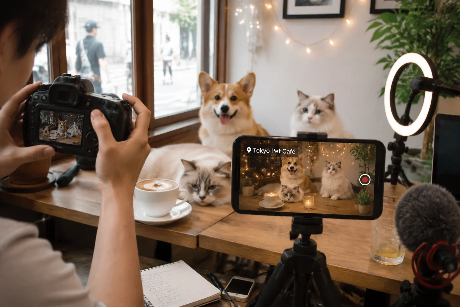 Virtual Pet Café Tour