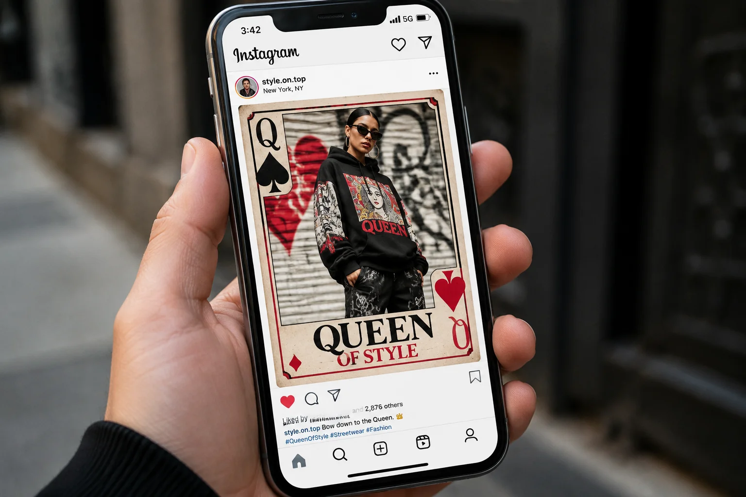 Streetwear Lookbook Cards