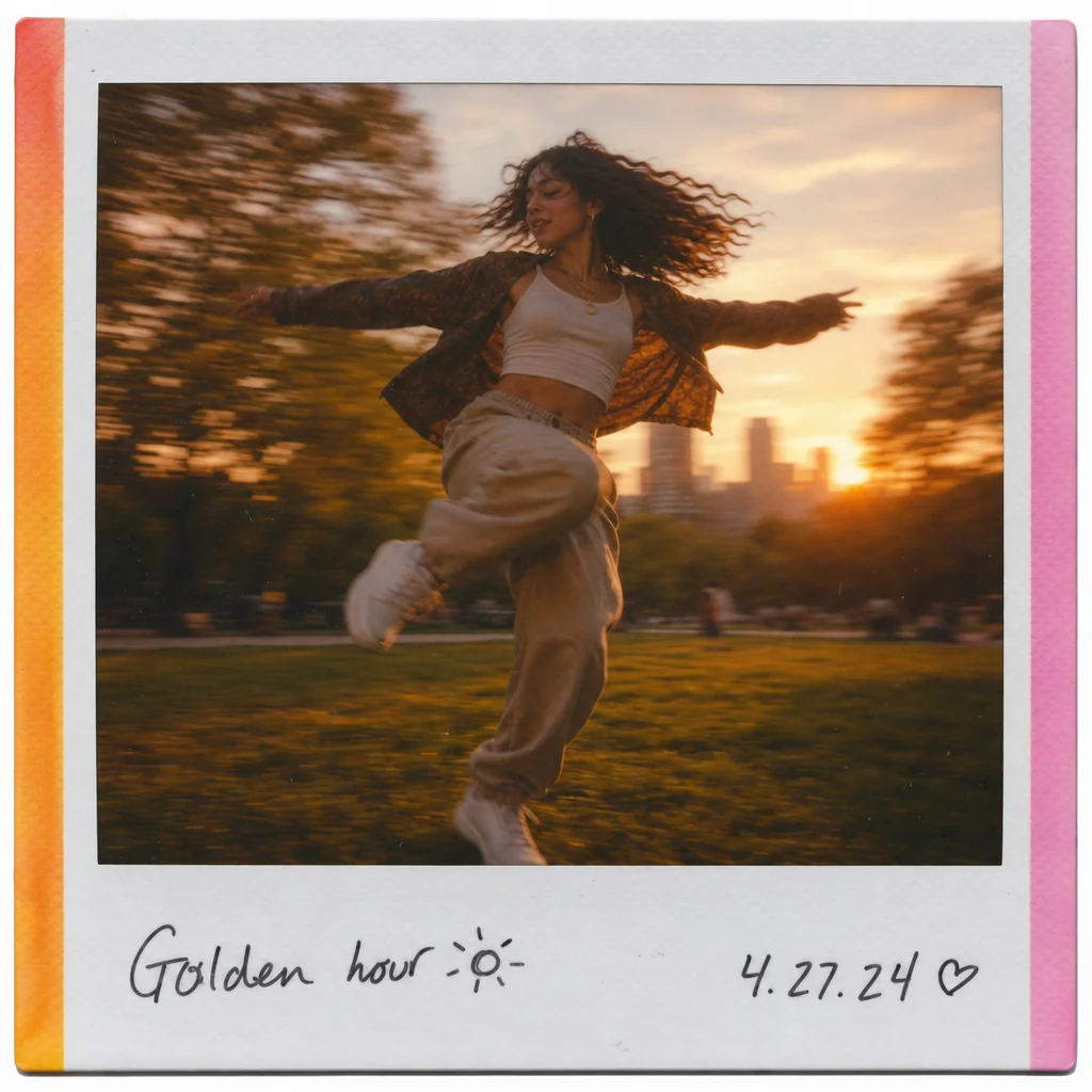 Dance Spin Polaroid Energy