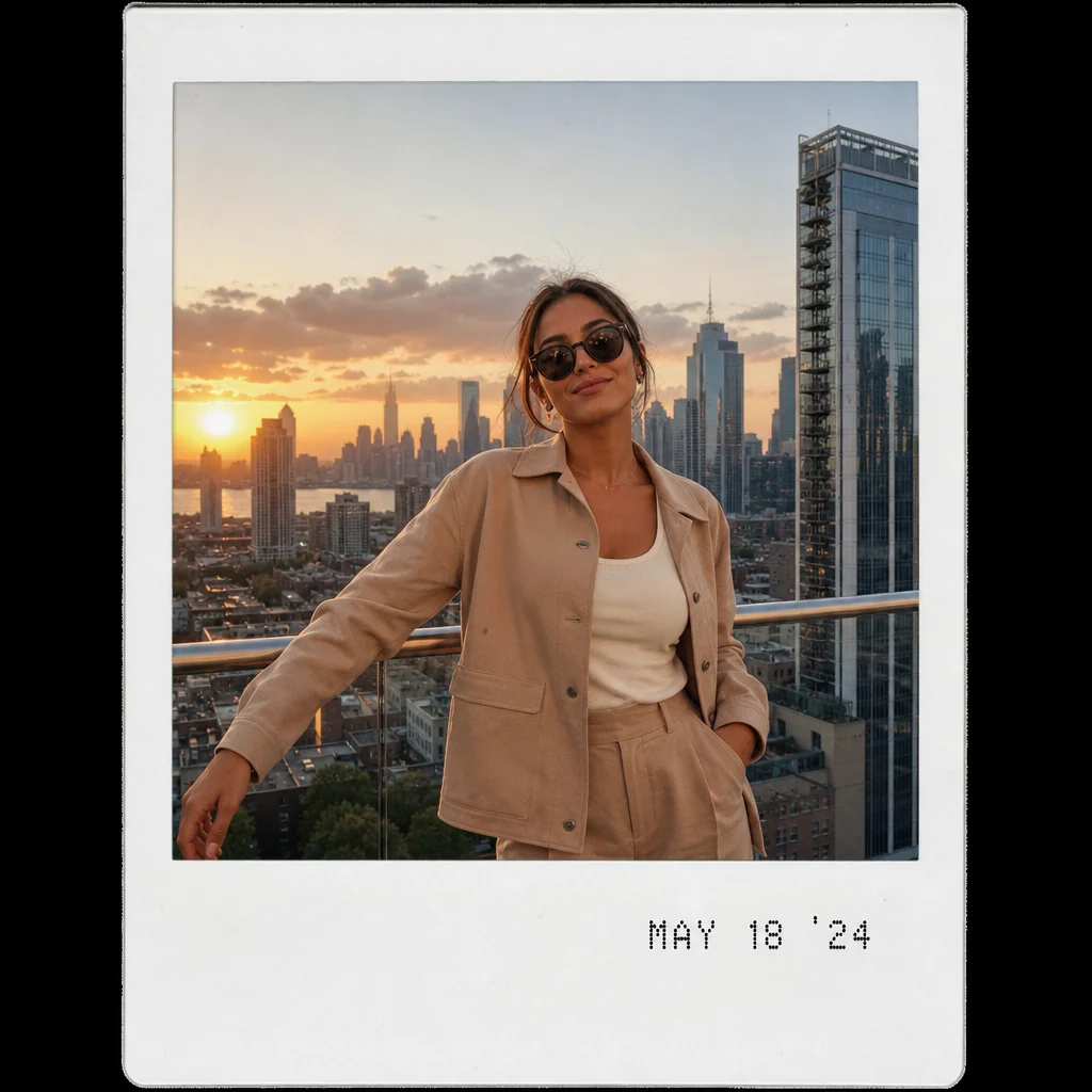 Rooftop Travel Outfit Edit