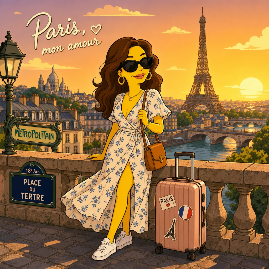 Travel Look Simpsons Edit
