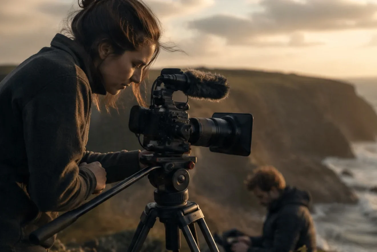 Sora 2 favors stylized cinematic frames; Veo 3 favors natural, camera-real footage.