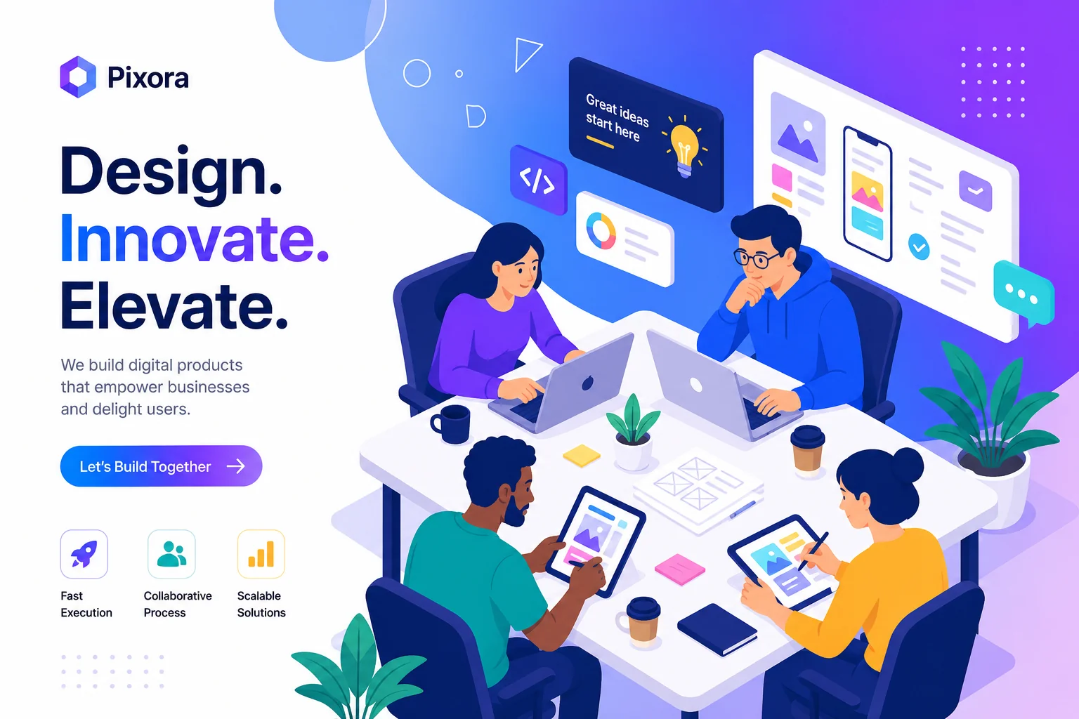 Brand Identity Illustration Design